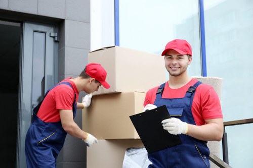 Man and van service in Tufnell Park with a moving van ready for local loading