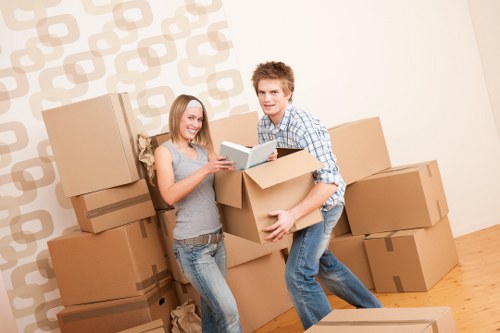 Safe loading and handling of belongings by a Tufnell Park removals team